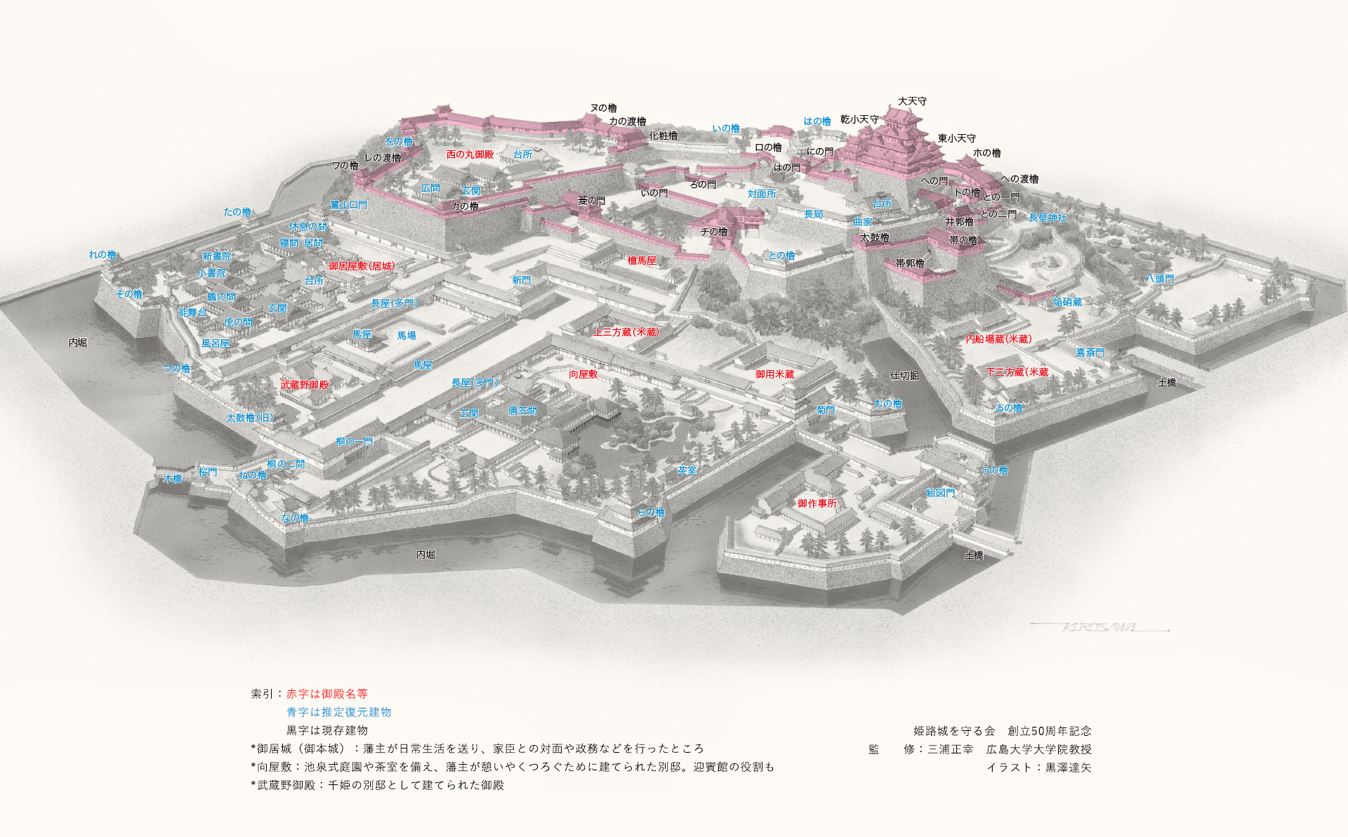 鳥瞰図 解説付